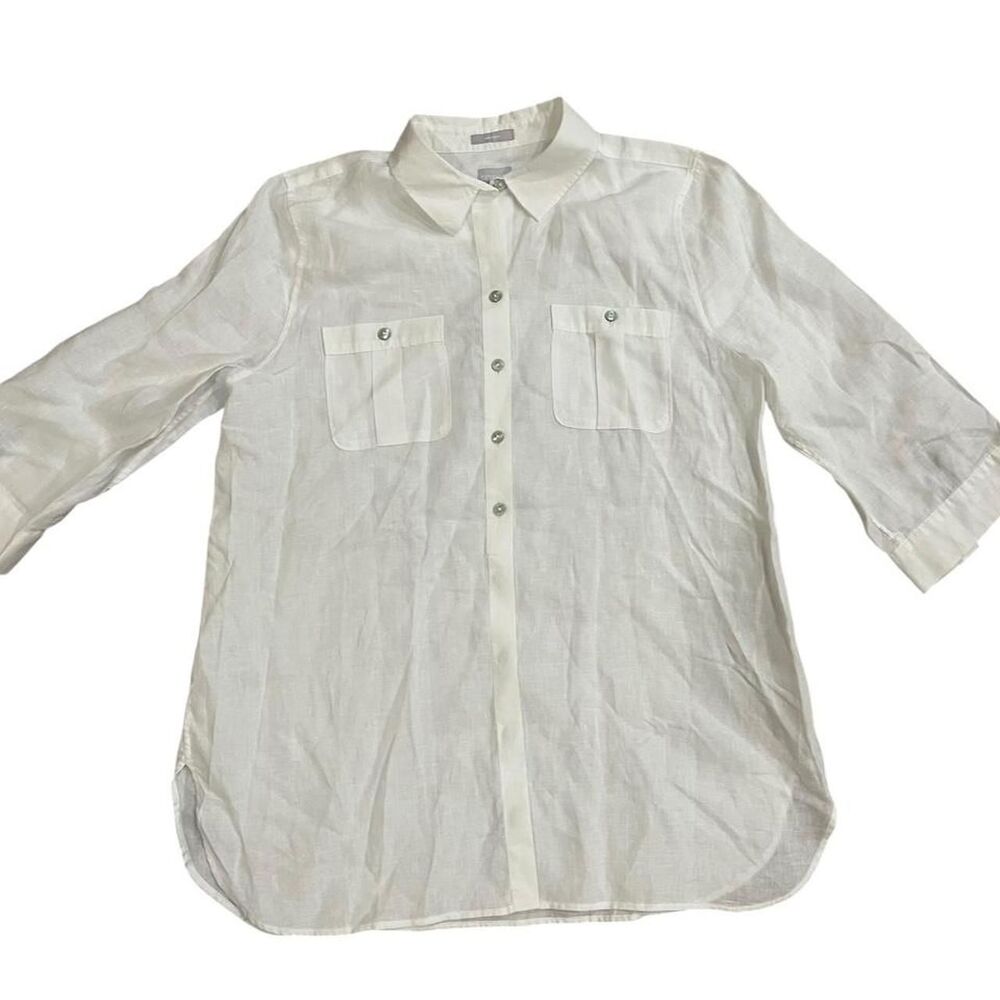 Chico-s Women's White Blouse